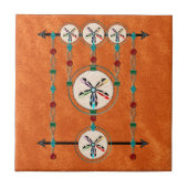 Schild-Keramik-Fliese Fliese (Vorderseite)