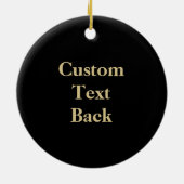 Schild Keramik Ornament (Hinten)