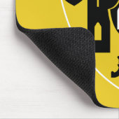 Schild mit anpassbaren Rittern Mousepad (Ecke)