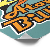 Schild mit atomaren Rückgrat (Ecke)