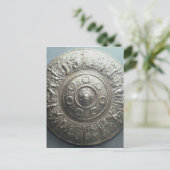 Schild mit dem Kopf von Medusa, 1552 Postkarte (Stehend Vorderseite)