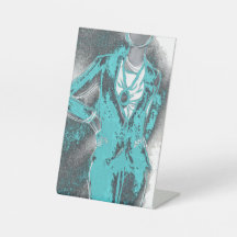 Schild mit der Kette