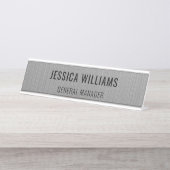 Schild mit individuellem Namen | Personalisiertes  (Vorderseite )