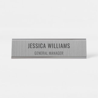 Schild mit individuellem Namen | Personalisiertes