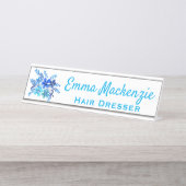 Schild mit Namen für Wasserfarben (Vorderseite )