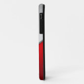 Schild mit überkreuzten Schwertern Silber und Rot Case-Mate iPhone Hülle (Hinten/Links)