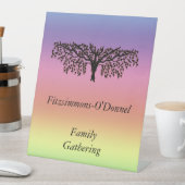 Schild "Pedestal" - Ansammlung der Familie (In Situ)