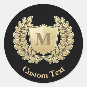 Schild Runder Aufkleber