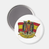 Schild Spanien Magnet (Vorderseite/Rückseite)