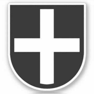 Schild St. Piran 1-Up - Kontakt Aufkleber