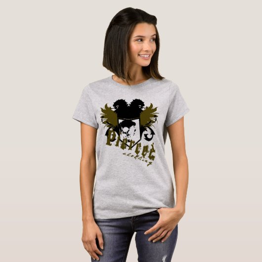 Schild und Engel T-Shirt (Vorne ganz)