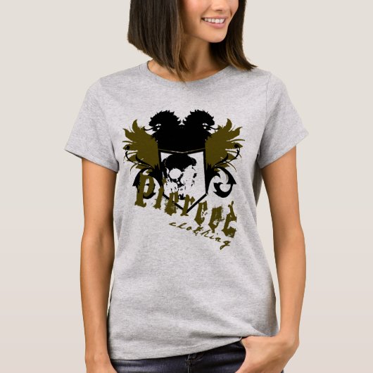 Schild und Engel T-Shirt (Vorderseite)