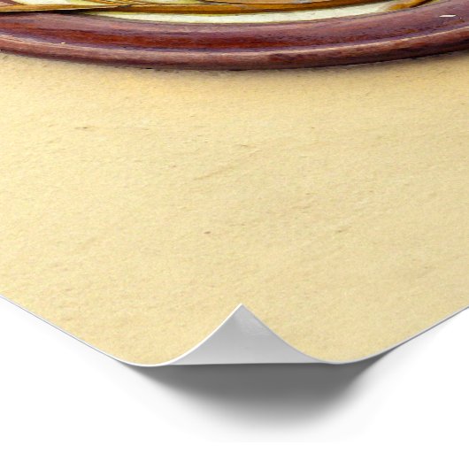 Schild und Rose der Kronen (Ecke)