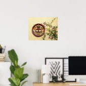 Schild und Rose der Kronen (Heimbüro)