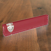 Schild und Schwerter Namensplakette (Seite)