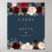 Schild zu rustikalen Burgunder- und Seestreitkarte (Vorne)