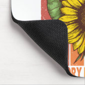 Schilddrüsenkrebs-Bewusstsein Monat Band Geschenke Mousepad (Ecke)