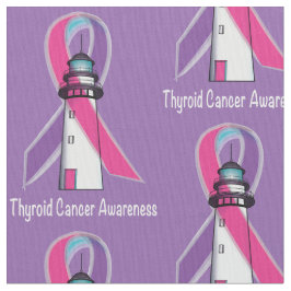 Schilddrüsenkrebs-Bewusstseins-Band Stoff