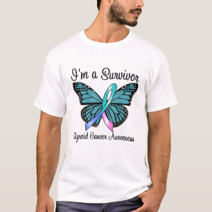 Schilddrüsenkrebs bin ich ein Überlebender T-Shirt