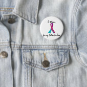 Schilddrüsenkrebs I ABNUTZUNGS-SCHILDDRÜSE-BAND Button (Beispiel)