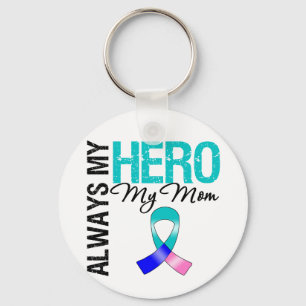 Schilddrüsenkrebs IMMER MEIN HELD MEINE Mamma Schlüsselanhänger