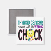 Schilddrüsenkrebs mit dem falschen Schwanz Magnet (Vorderseite/Rückseite)