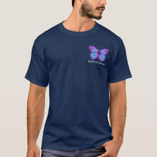 Schilddrüsenkrebs-Schmetterlings-Bewusstseins-Ban T-Shirt
