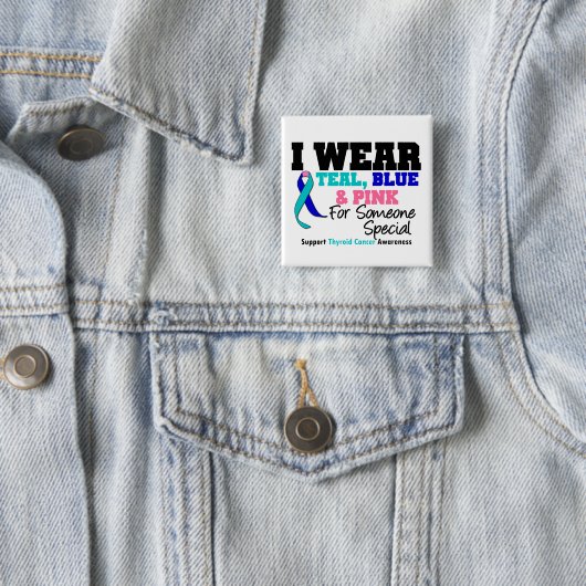 Schilddrüsenkrebserkrankung für eine besondere button (Beispiel)