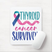 Schilddrüsenkrebserkrankung Mousepad (Mit Mouse)