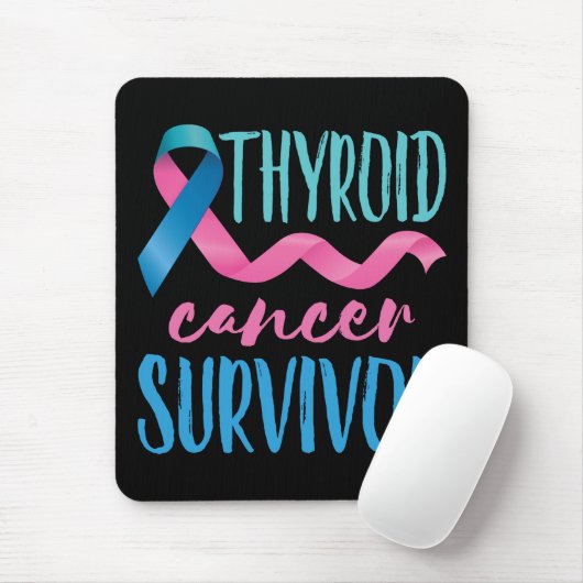 Schilddrüsenkrebserkrankung Mousepad (Mit Mouse)