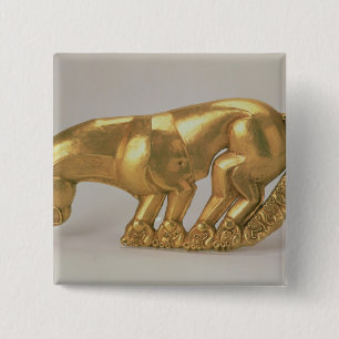 Schildemblem in Form eines Panthers Button