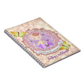 Schilder aus Getreide. Personalisiert. Notebook Notizblock (Rechte Seite)