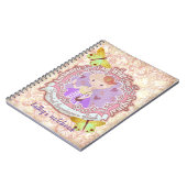 Schilder aus Getreide. Personalisiert. Notebook Notizblock (Linke Seite)