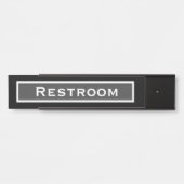 Schilder der Zimmertür im Zimmer (Vorderseite )