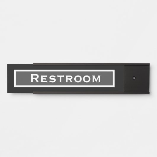 Schilder der Zimmertür im Zimmer (Vorderseite )