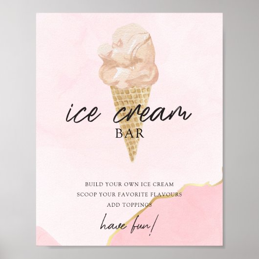 Schilder für das moderne rosa Brautparty (Vorne)