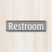 Schilder für die Hecktür, die auf dem Schild stehe (Vorderseite )