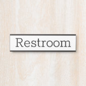 Schilder für die Hecktür, die auf dem Schild stehe (Vorderseite )