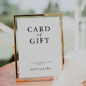 Schilder für Karten und Geschenke, Minimalistische