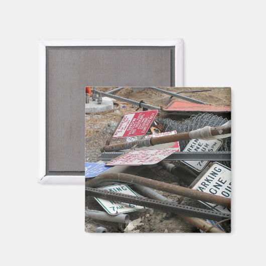 Schilder Magnet (Vorderseite/Rückseite)