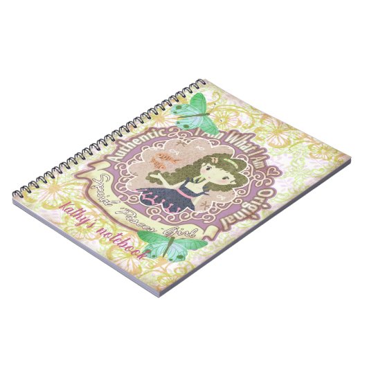 Schilder. Personalisiert. Notebook Notizblock (Linke Seite)