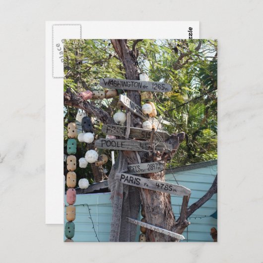 schilder postkarte (Vorne/Hinten)