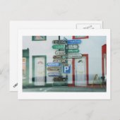 Schilder Postkarte (Vorne/Hinten)