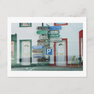 Schilder Postkarte