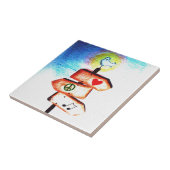 Schildermast Fliese (Seite)