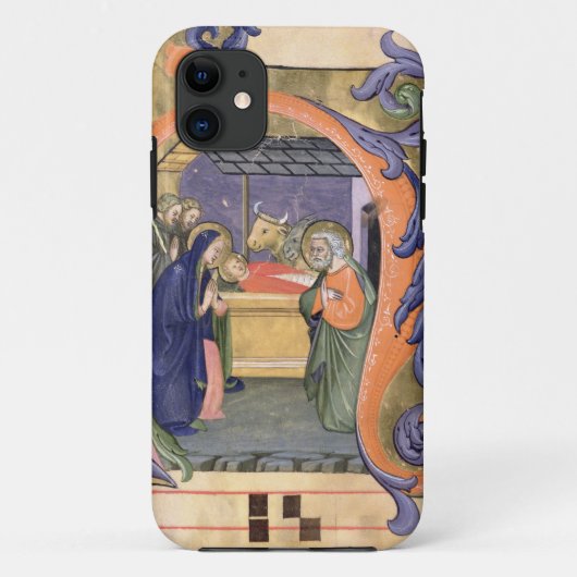 Schilderung Initiale "H" Frau 571 f.6r Historiated Case-Mate iPhone Hülle (Rückseite)
