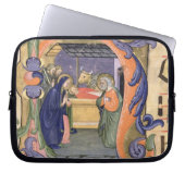 Schilderung Initiale "H" Frau 571 f.6r Historiated Laptopschutzhülle (Vorderseite)