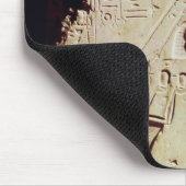 Schilderung von Amenophis IV, von Nefertiti und Mousepad (Ecke)