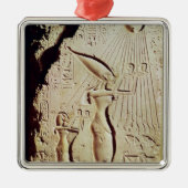 Schilderung von Amenophis IV, von Nefertiti und Ornament Aus Metall (Vorne)