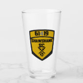 Schildglas Glas (Vorderseite)